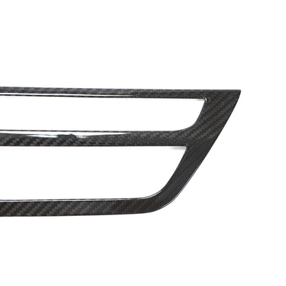 ST Style Carbon Fiber Center Console AC/CD Trims For BMW 5 Series G30 G31,  F90 M5 Pre-LCI (2017-2020)