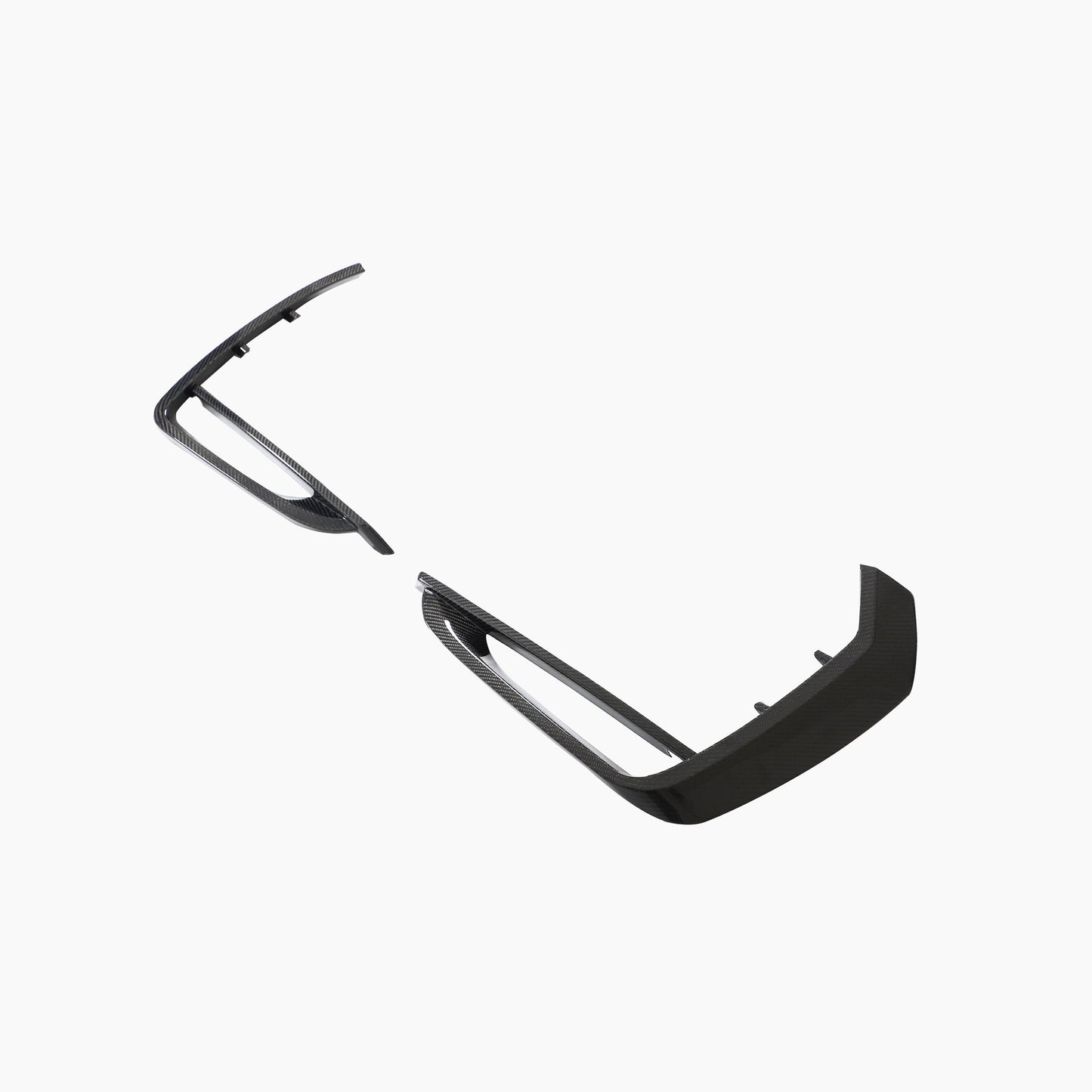 ST Style Carbon Fiber Fog Lamp Covers for Audi RSQ8 Pre-LCI (2019–2023)