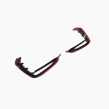 ST Style Carbon Fiber Fog Lamp Covers for Audi RSQ8 Pre-LCI (2019–2023)