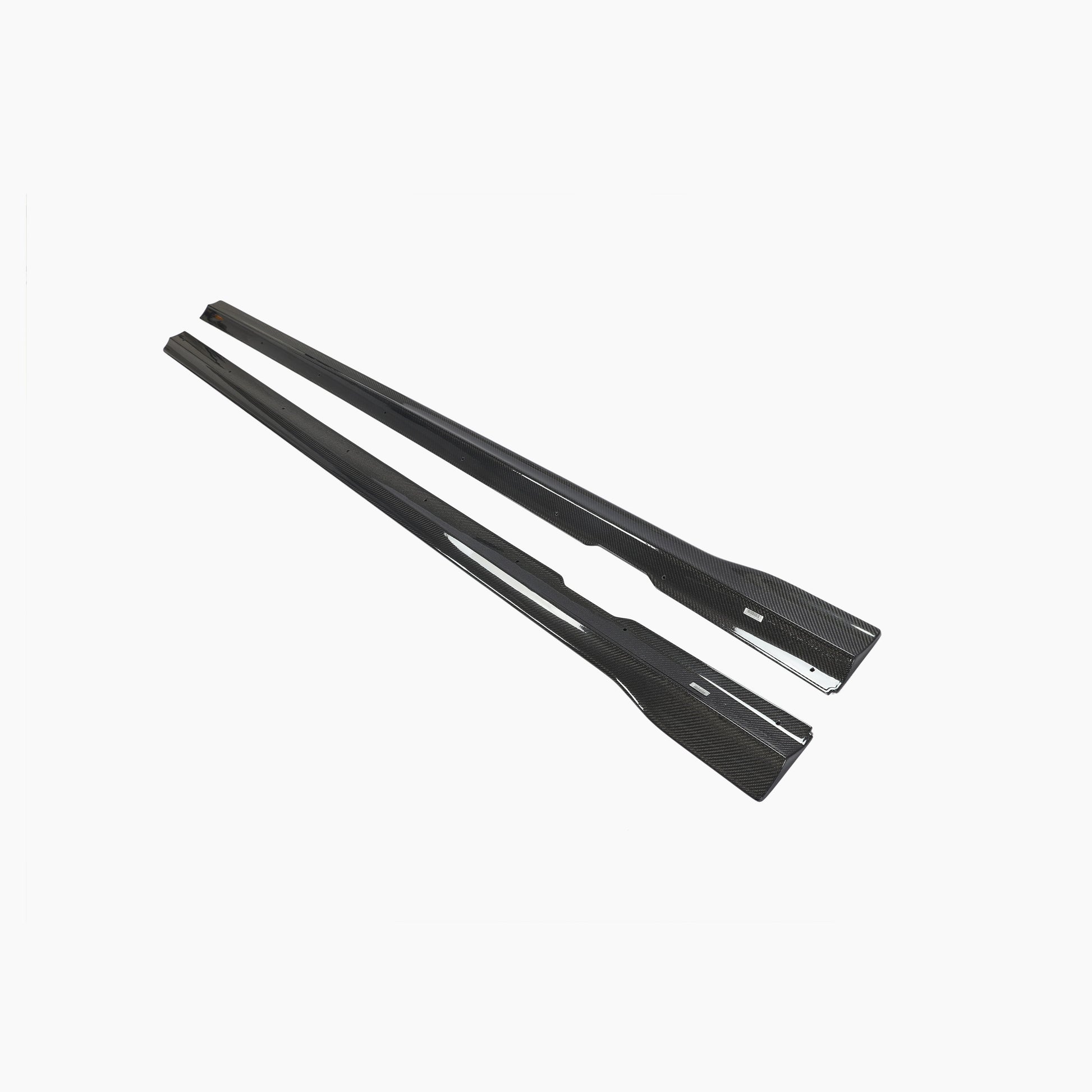 ST Style Carbon Fiber Side Skirts for Mercedes Benz E-Class W213, E63 AMG W213 Pre-Facelift Sedan (2016-2020)