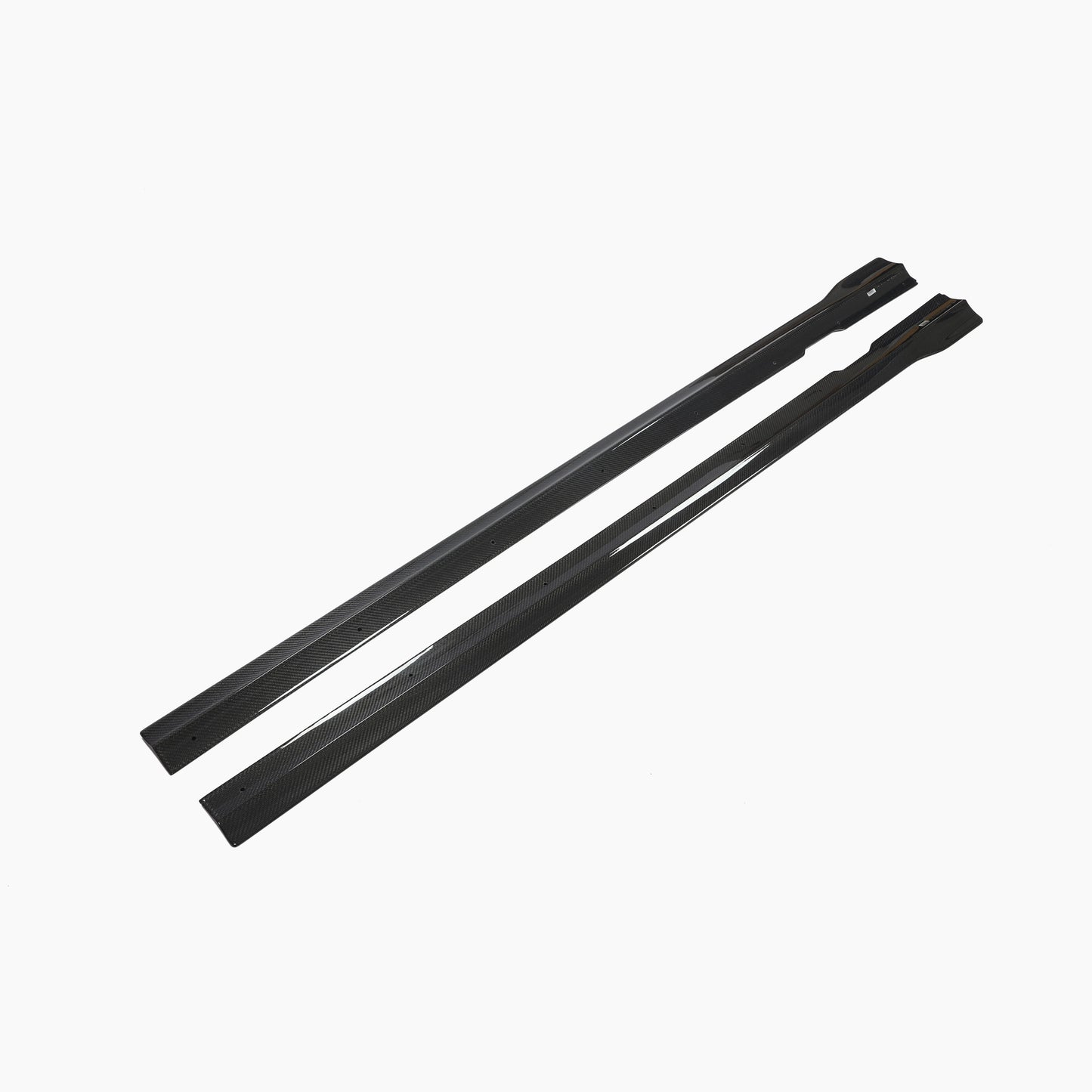 ST Style Carbon Fiber Side Skirts for Mercedes Benz E-Class W213, E63 AMG W213 Pre-Facelift Sedan (2016-2020)