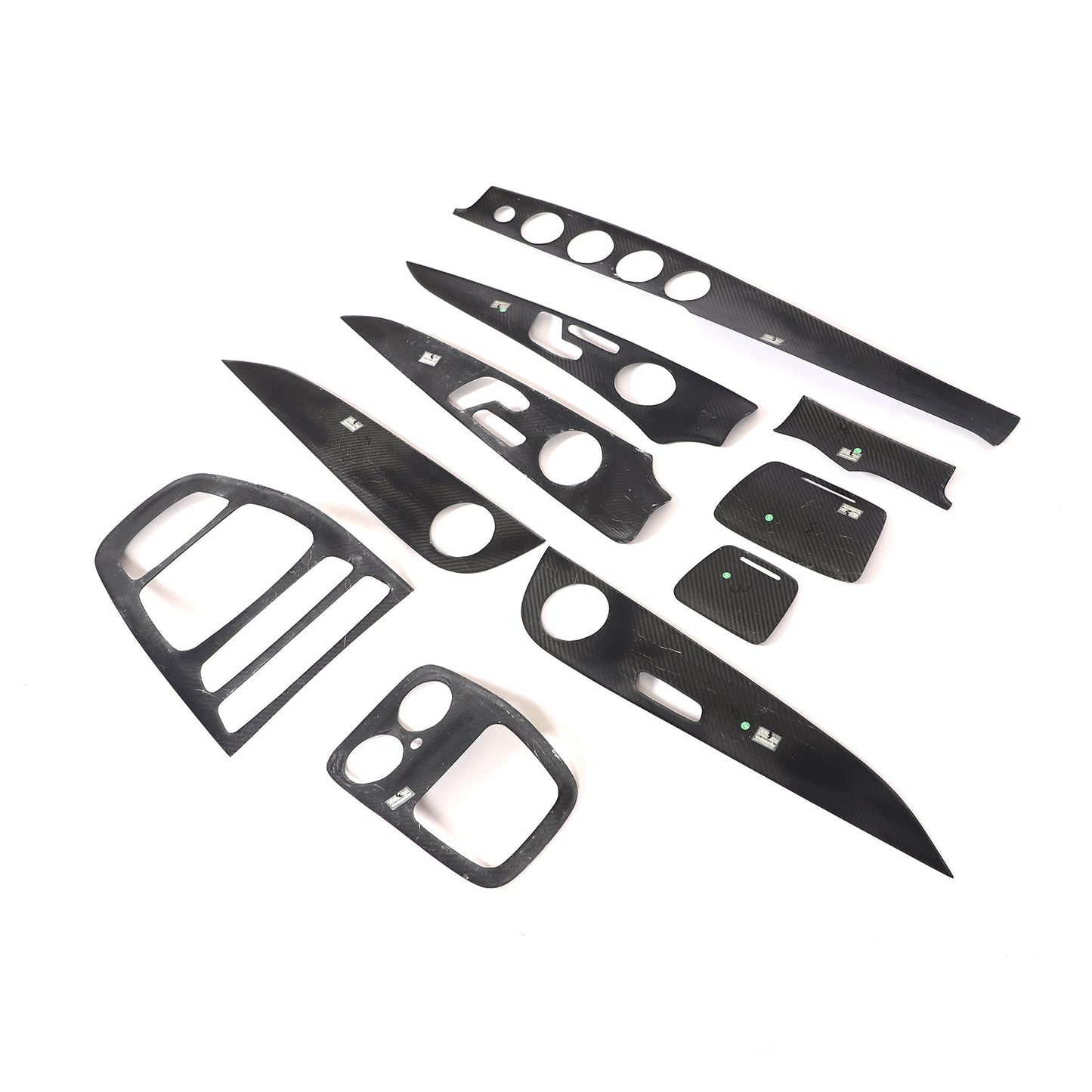 LHD Style Carbon Fiber Interior Center Trim for Mercedes Benz E-Class W213 Facelift Sedan (2021-2023)