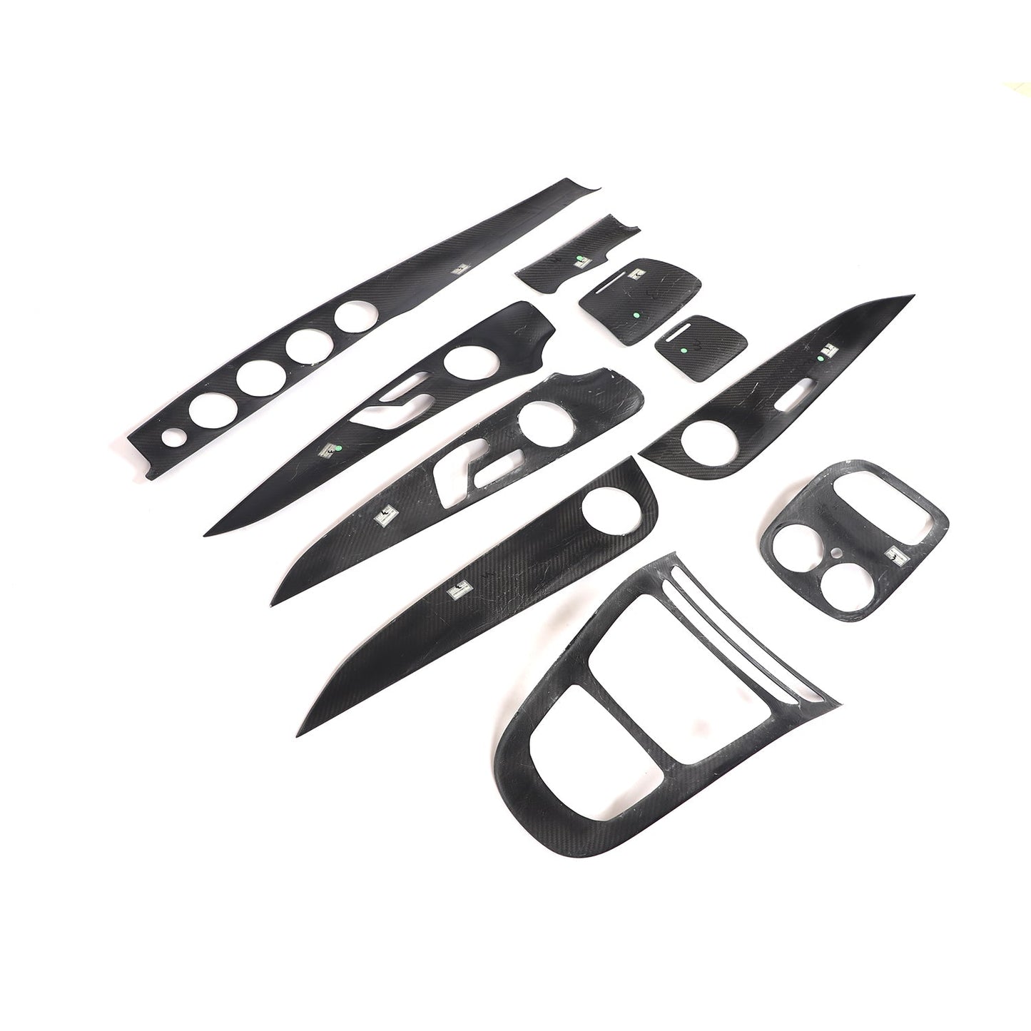 LHD Style Carbon Fiber Interior Center Trim for Mercedes Benz E-Class W213 Facelift Sedan (2021-2023)