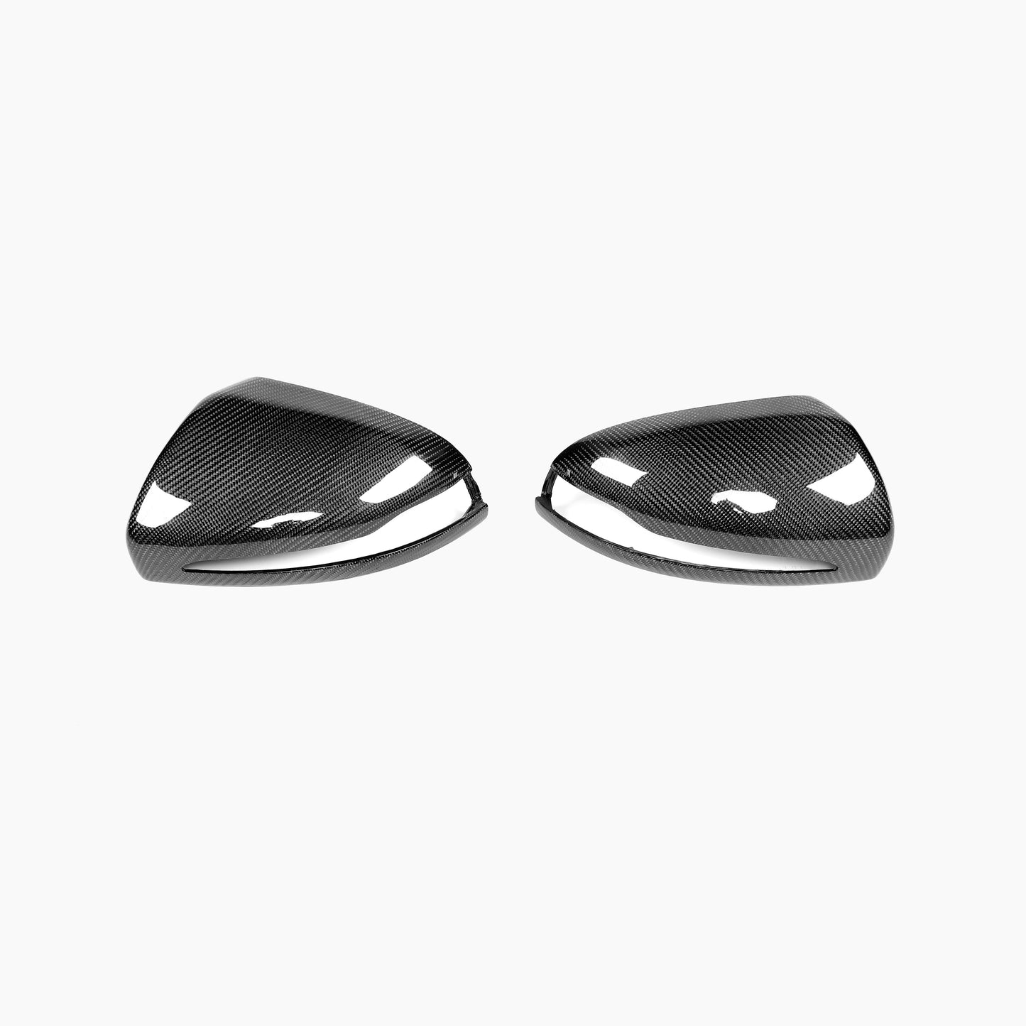 Carbon Fiber replacement  Mirror Caps For Mercedes Benz S‑Class W222 Pre‑Facelift,C63 AMG W205 Pre‑Facelift  (2014–2018)