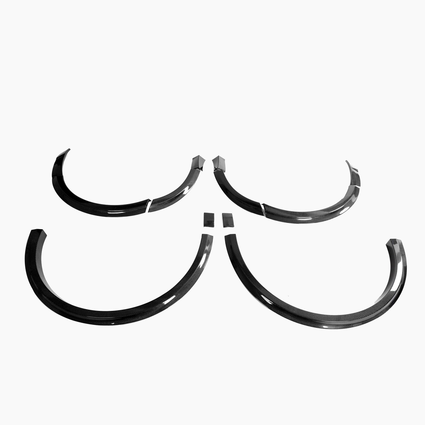 ST Style Carbon Fiber Wheel Arches Flares for Audi RSQ8 Pre-LCI (2021-2023)