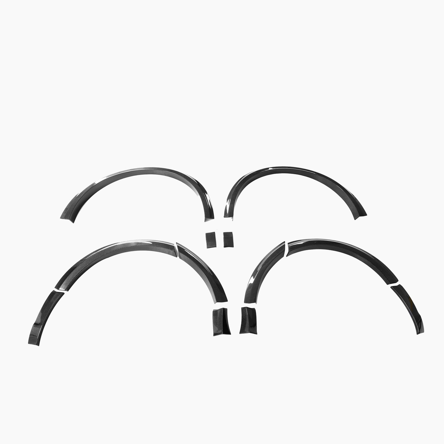 ST Style Carbon Fiber Wheel Arches Flares for Audi RSQ8 Pre-LCI (2021-2023)