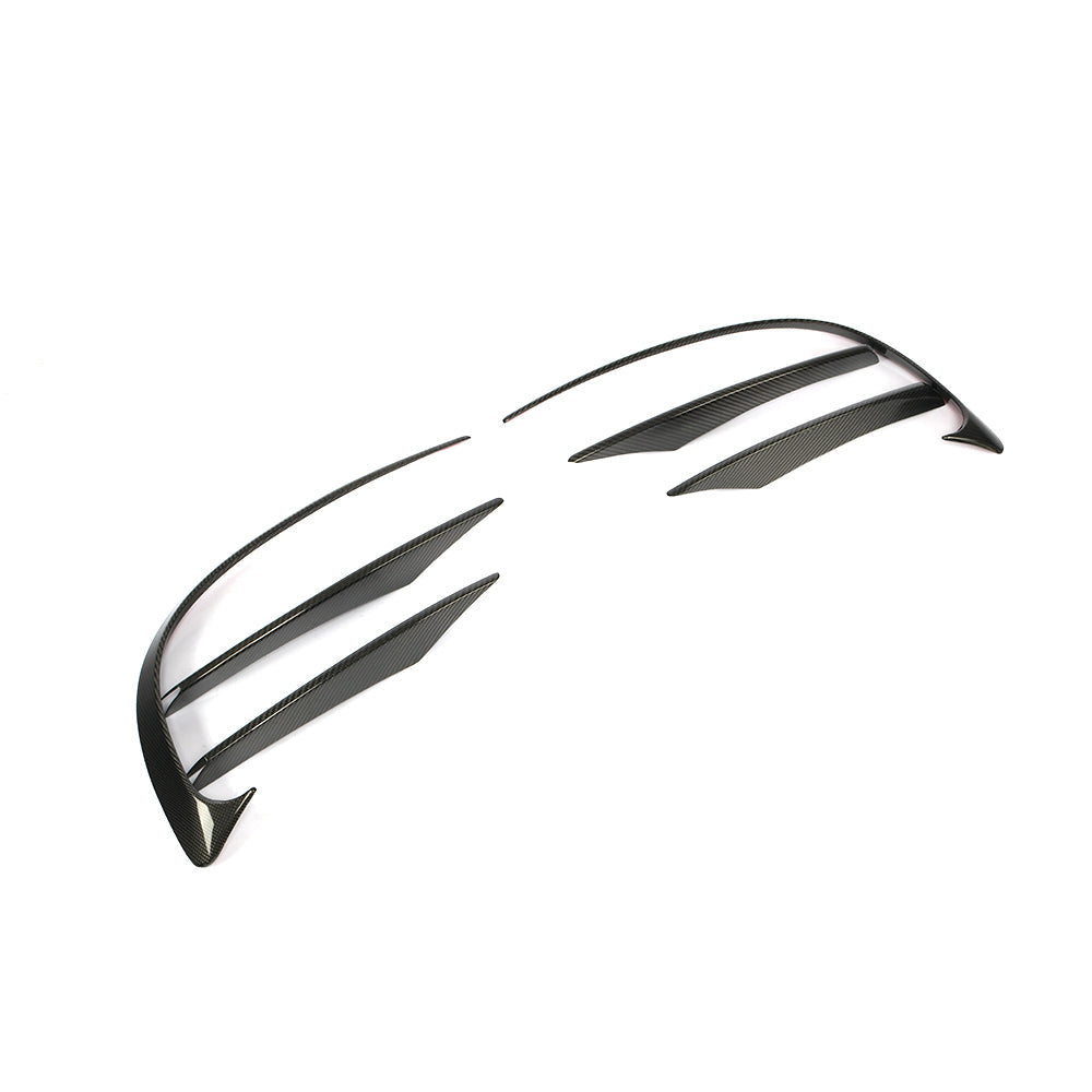 ST Style Carbon Fiber Front Splitters for Mercedes Benz CLS C257 Pre-Facelift (2018–2020)