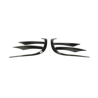 ST Style Carbon Fiber Front Splitters for Mercedes Benz CLS C257 Pre-Facelift (2018–2020)