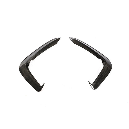 KB Style Carbon Fiber Front Canards for Audi A5 / S5 B9 Pre-LCI (2017-2019)
