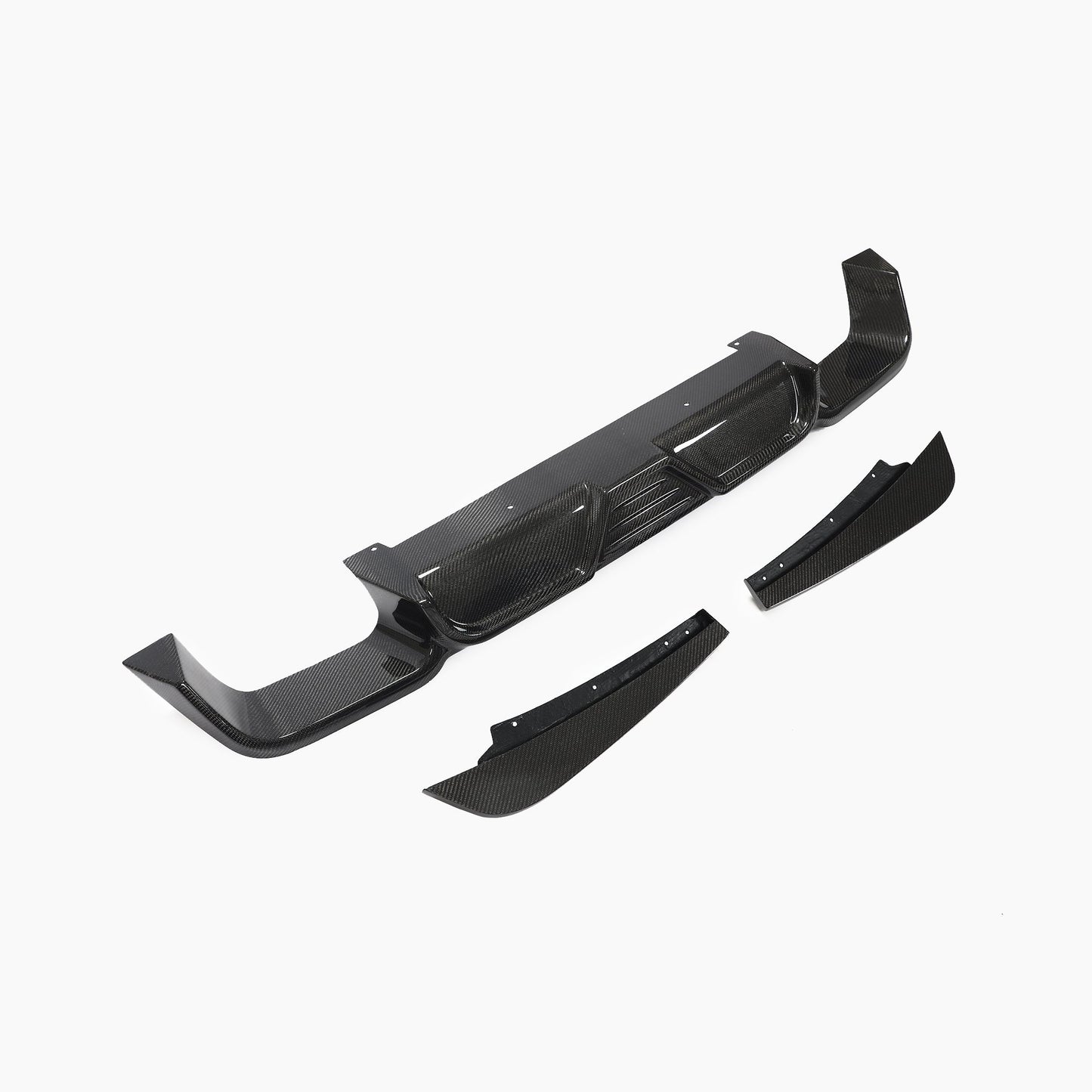 JC Style Carbon Fiber Rear Diffuser for BMW X3M F97 Pre-LCI (2019–2021)