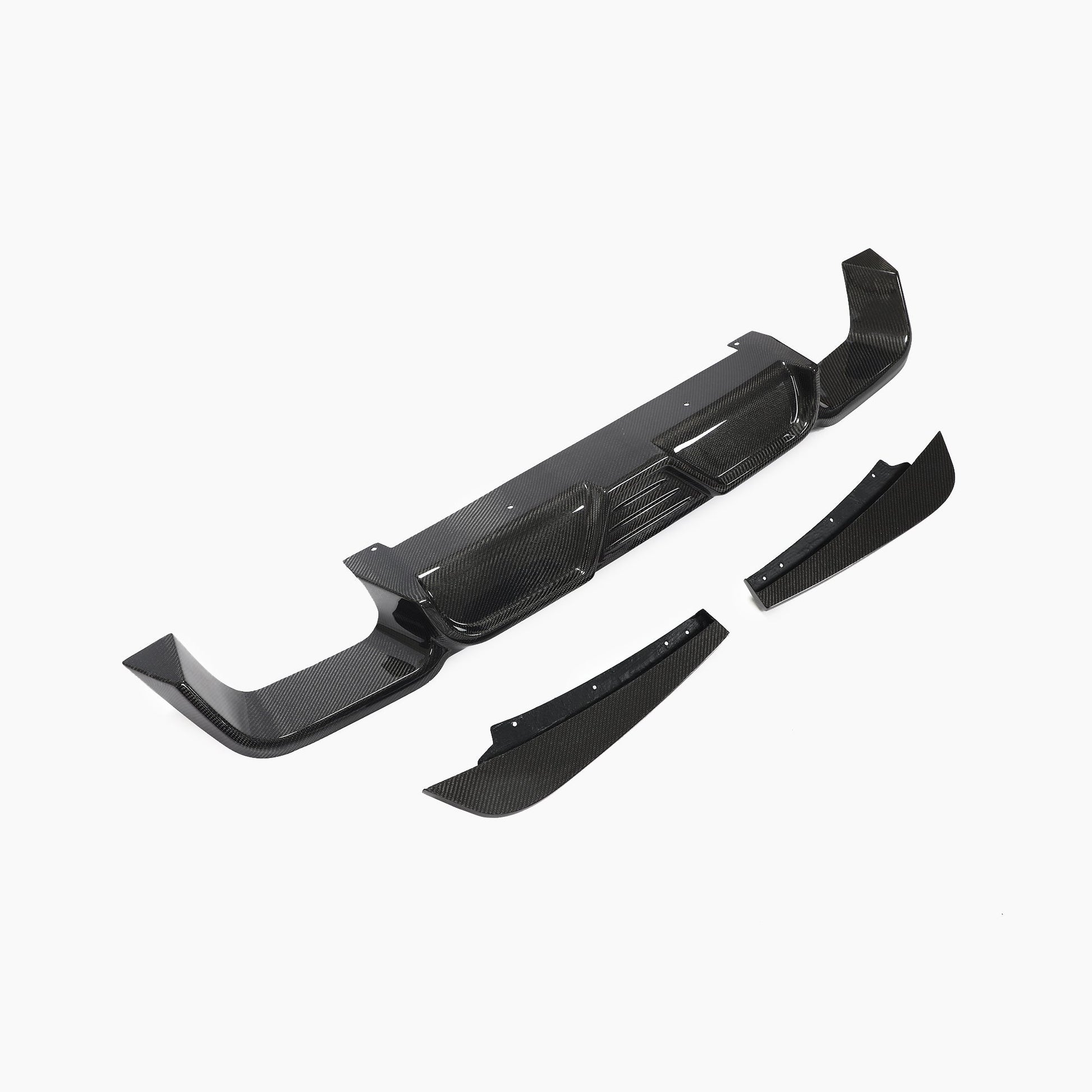 JC Style Carbon Fiber Rear Diffuser for BMW X3M F97 Pre-LCI (2019–2021)