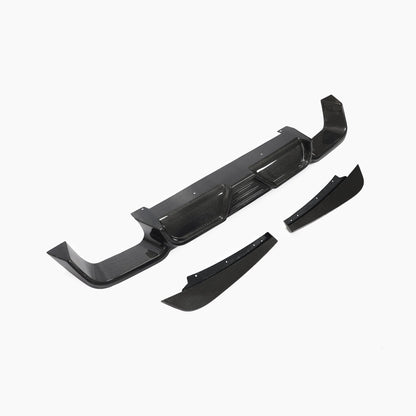JC Style Carbon Fiber Rear Diffuser for BMW X3M F97 Pre-LCI (2019–2021)