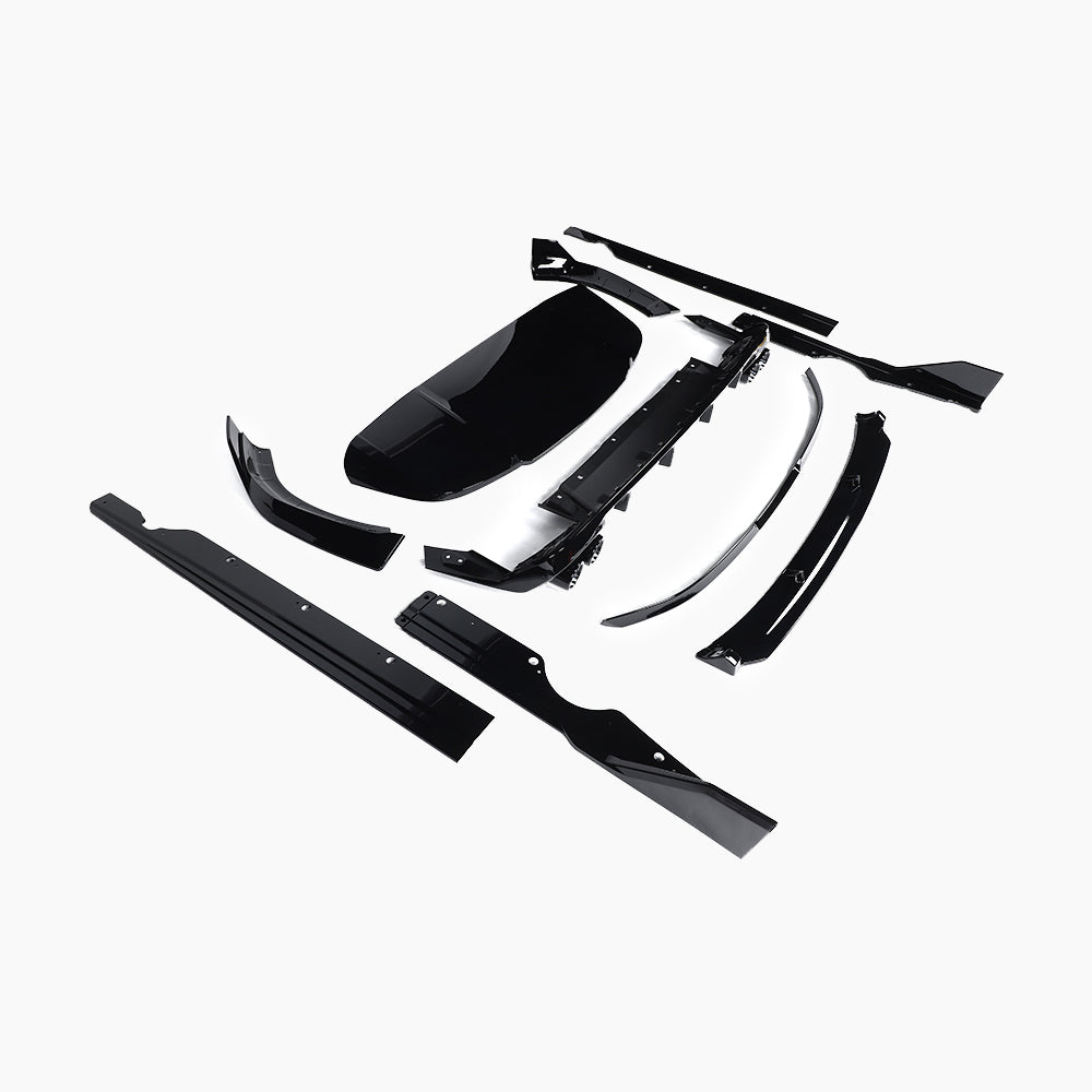 BMW X1 U12 (2023–present) U12 MP Aerokit For M-Tech//Gloss Black