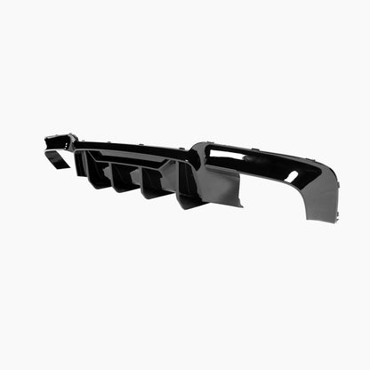 BMW 5 Series F10 (2010–2016) Competition Rear Diffuser/For M-tech Gloss Black