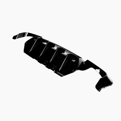 BMW 5 Series F10 (2010–2016) Competition Rear Diffuser/For M-tech Gloss Black