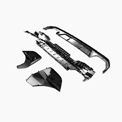 BMW 4 Series Gran Coupe G26 (2021–present) 440i MP Competition Rear Diffuser For G26(4D Gloss Black