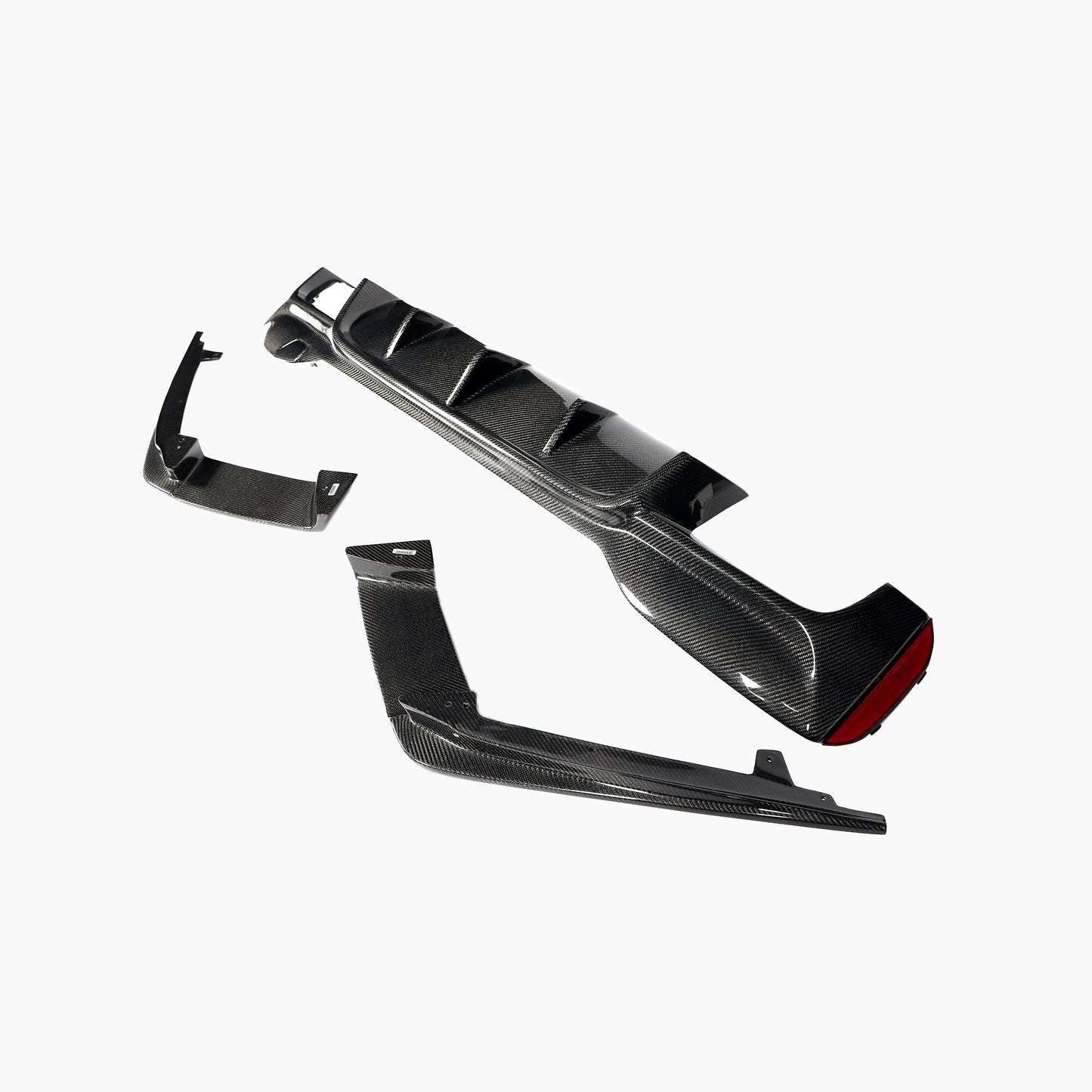 ST Style Carbon Fiber Rear Diffuser for BMW 5 Series G30/G31 Pre-LCI M Sport (2017–2020)