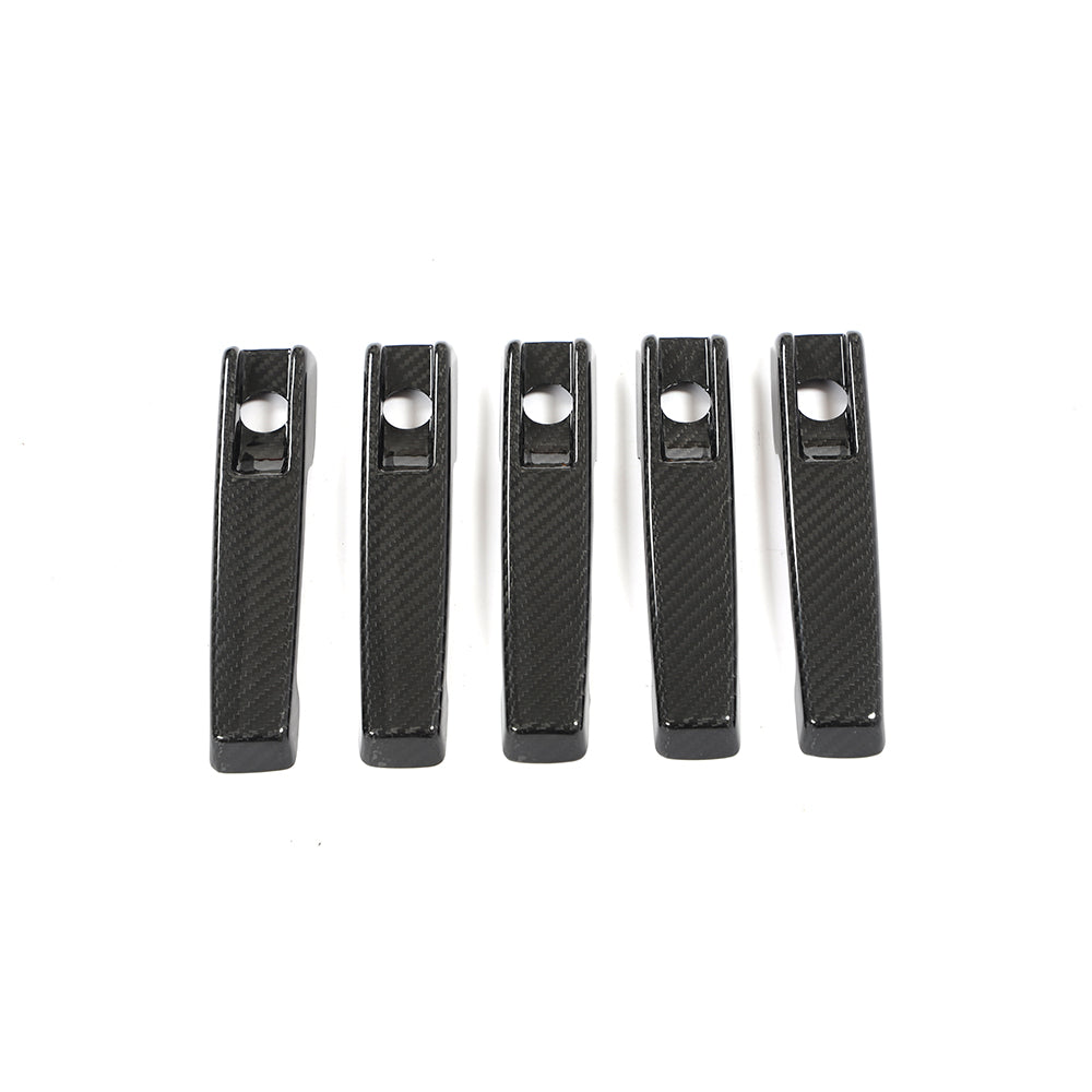 ST Style Carbon Fiber Door Handle Cover For Mercedes Benz G‑Class W463 (2013-2018)
