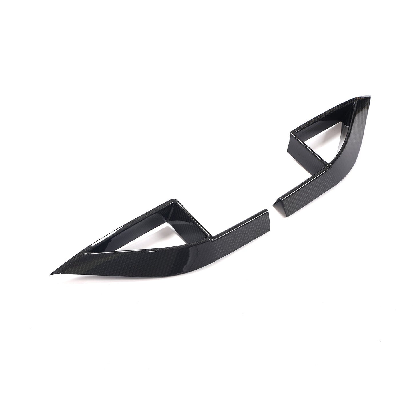 ST Style Carbon Fiber Front Air Vents for Mercedes Benz E-Class W213 Facelift Sport (2021-2023)