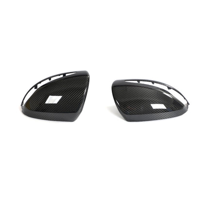 Carbon Fiber REPLACEMENT Side Rearview Mirror Cap Cover Trim for LHD Mercedes Benz C/E/S class universal 2014-2021