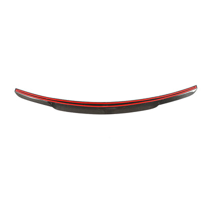 B Style Carbon Fiber Trunk Spoiler For Mercedes Benz S‑Class W222 Pre‑Facelift,Facelift (2014–2020)