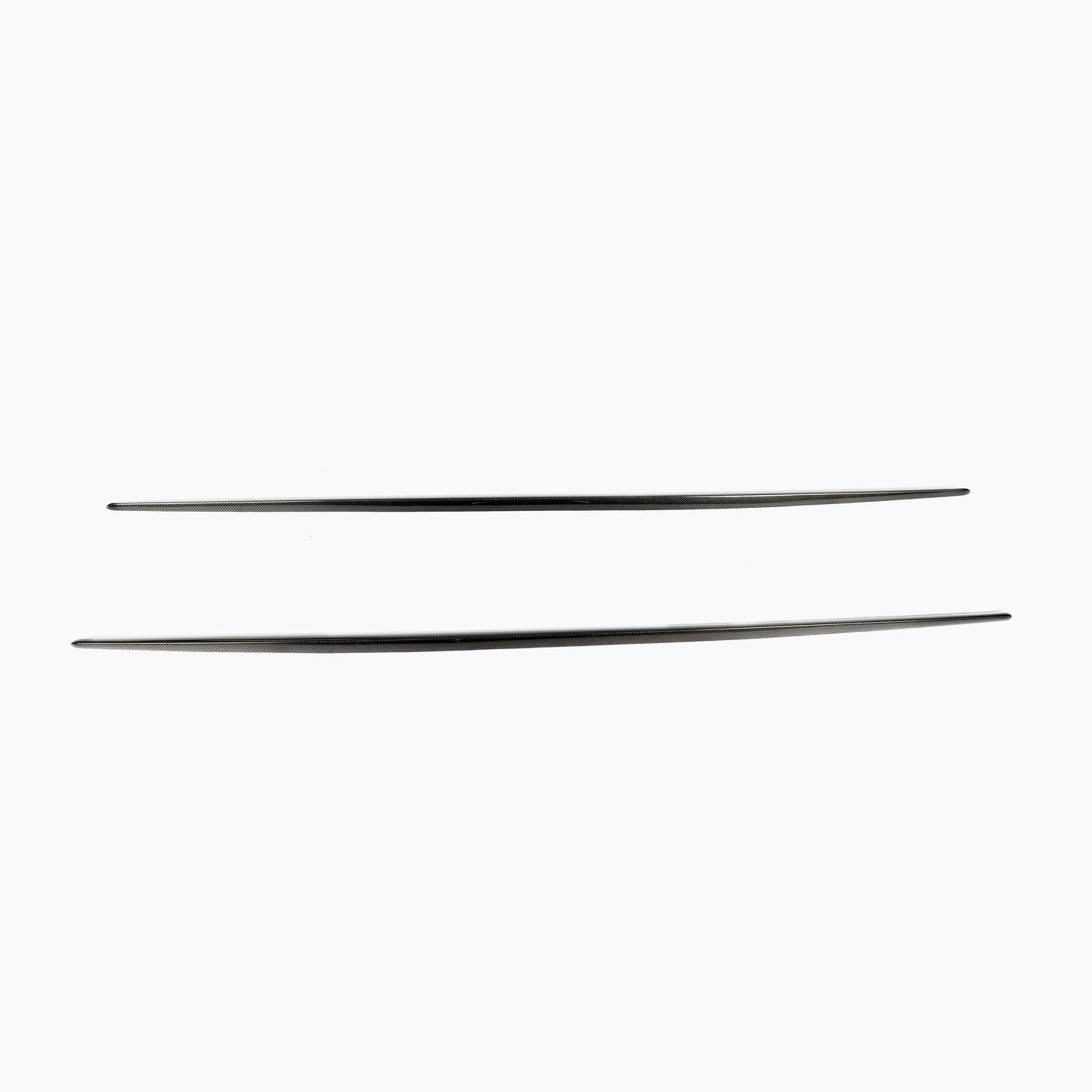 ST Style Carbon Fiber Side Skirts For Mercedes Benz S‑Class W222 Pre‑Facelift (2014–2017)