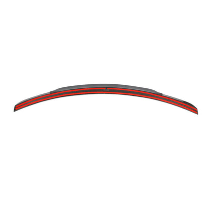 B Style Carbon Fiber Trunk Spoiler for Mercedes Benz E-Class W213 Pre-Facelift Sedan (2016-2020)