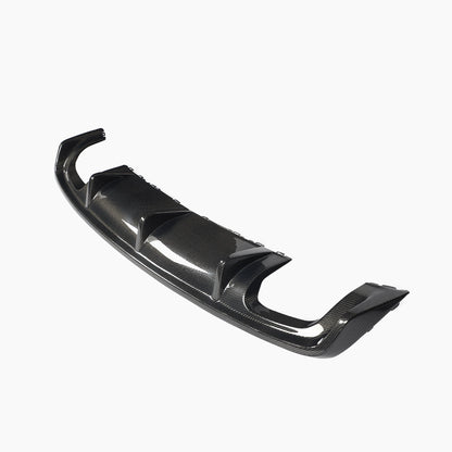 ST Style Carbon Fiber Rear Diffuser(Dual Exhaust) for Audi A3/S3 8V Pre-LCI Base (2012–2016)