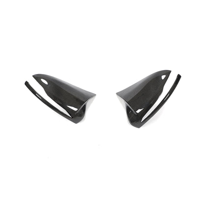 Carbon Fiber REPLACEMENT Mirror Cover for LHD Mercedes Benz C/E/S/GLE/GLC Class(2015-2018)