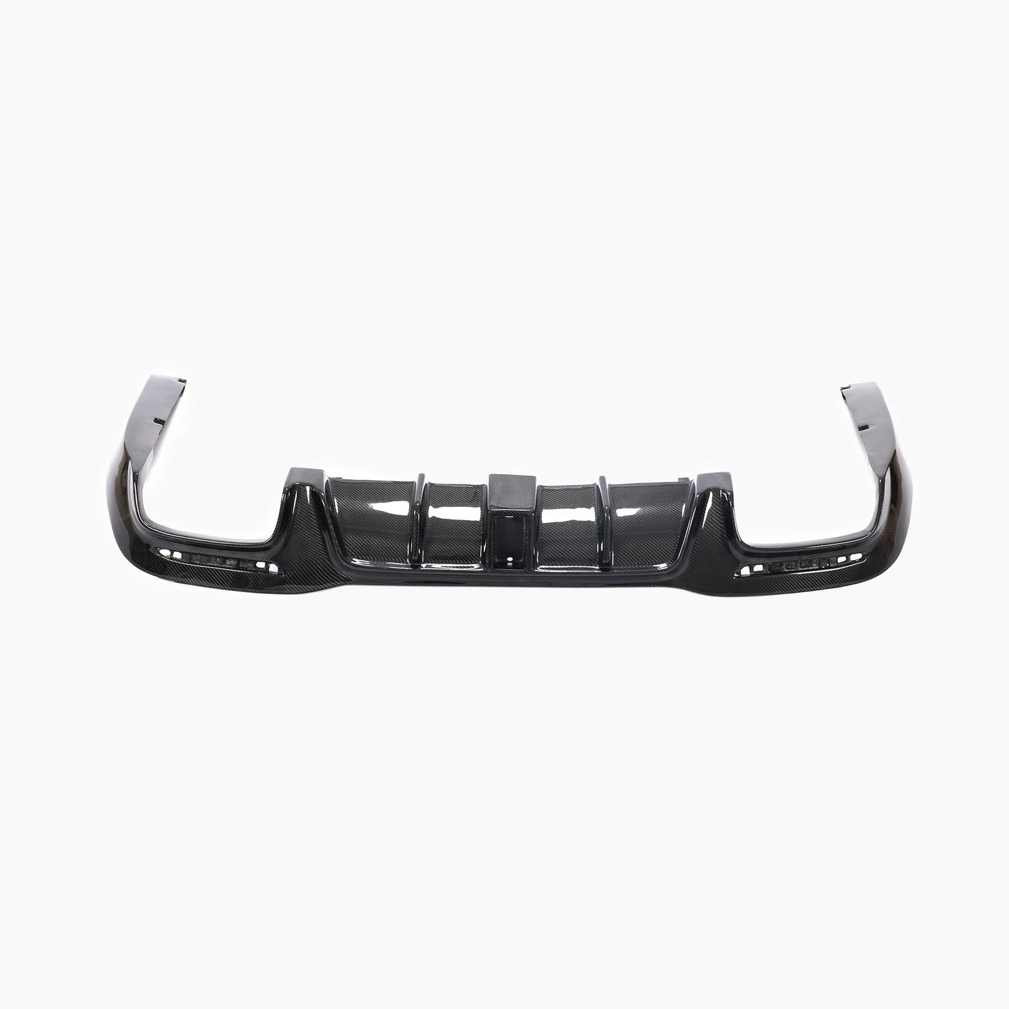 B Style Carbon Fiber Rear Diffuser For Mercedes Benz S‑Class W222 Facelift (2018–2020)