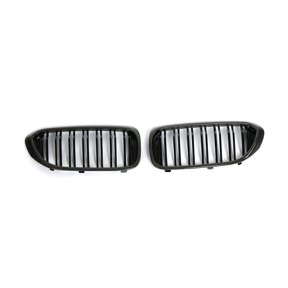 ST Style Gloss Black Dual Slat Front Grille for BMW 5 Series G30 G31, F90 M5 Pre-LCI (2017–2020)