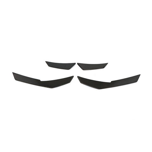 ST Style Carbon Fiber Front Canards For Audi R8 4S Pre‑LCI (2016–2018)