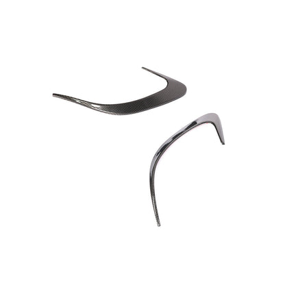 ST Style Carbon Fiber Rear Splitter Canards for Mercedes Benz CLS C257 Pre‑Facelift (2018–2020)