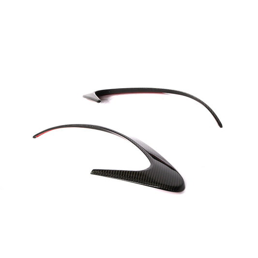 ST Style Carbon Fiber Rear Splitter Canards for Mercedes Benz CLS C257 Pre‑Facelift (2018–2020)