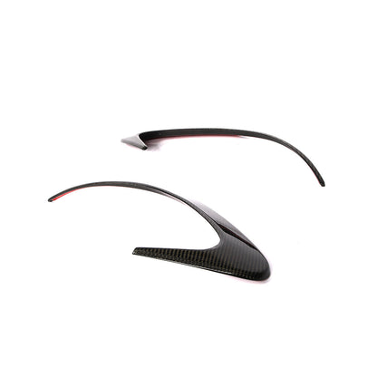 ST Style Carbon Fiber Rear Splitter Canards for Mercedes Benz CLS C257 Pre‑Facelift (2018–2020)