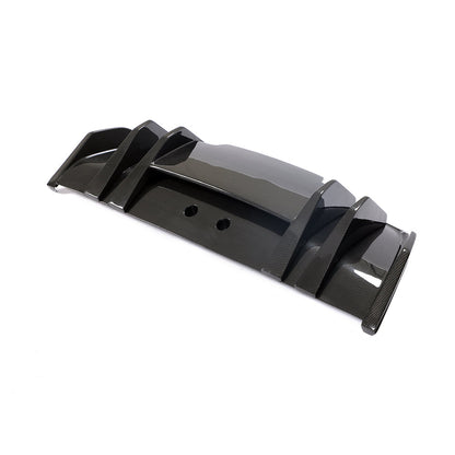 V Style Carbon Fiber Rear Diffuser For Audi R8 4S Pre‑LCI (2016–2018)