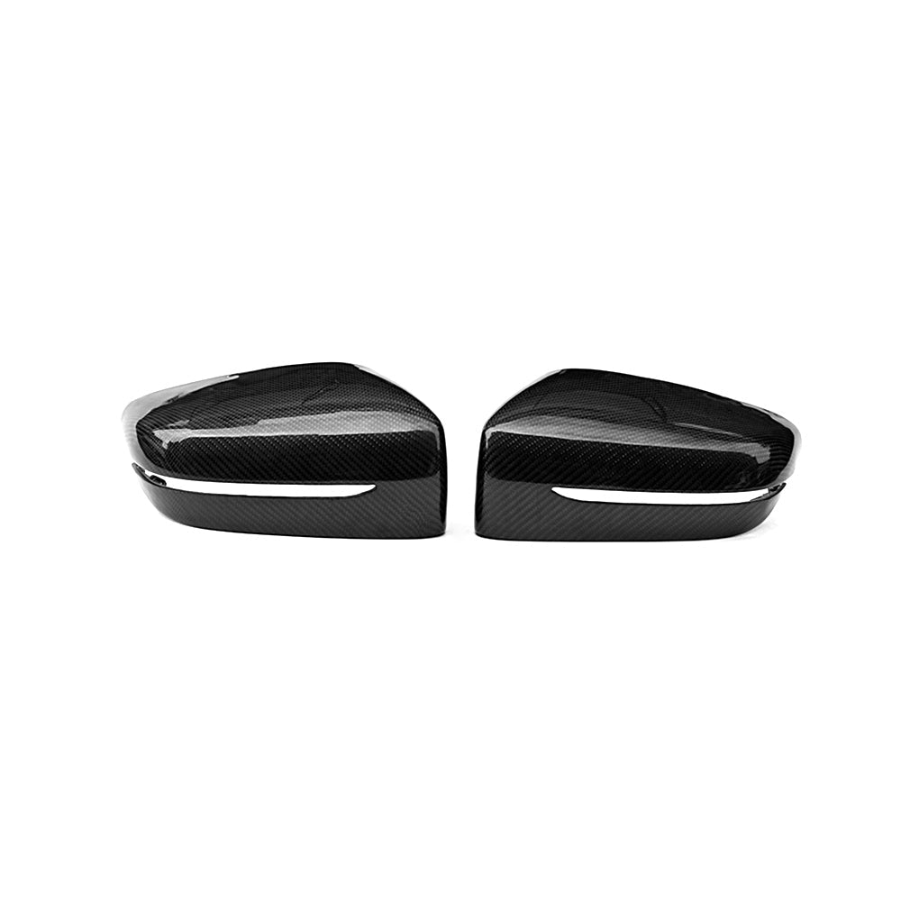 OEM Style Carbon Fiber REPLACEMENT Mirror Caps for BMW G30 G31, G11 G12 (2017–2023)