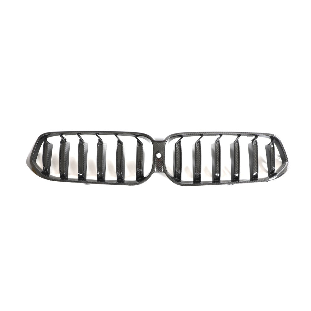 Dual Slat Carbon Fiber Front Grille for BMW 6 Series G32 GT (2017+)