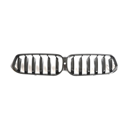Dual Slat Carbon Fiber Front Grille for BMW 6 Series G32 GT (2017+)