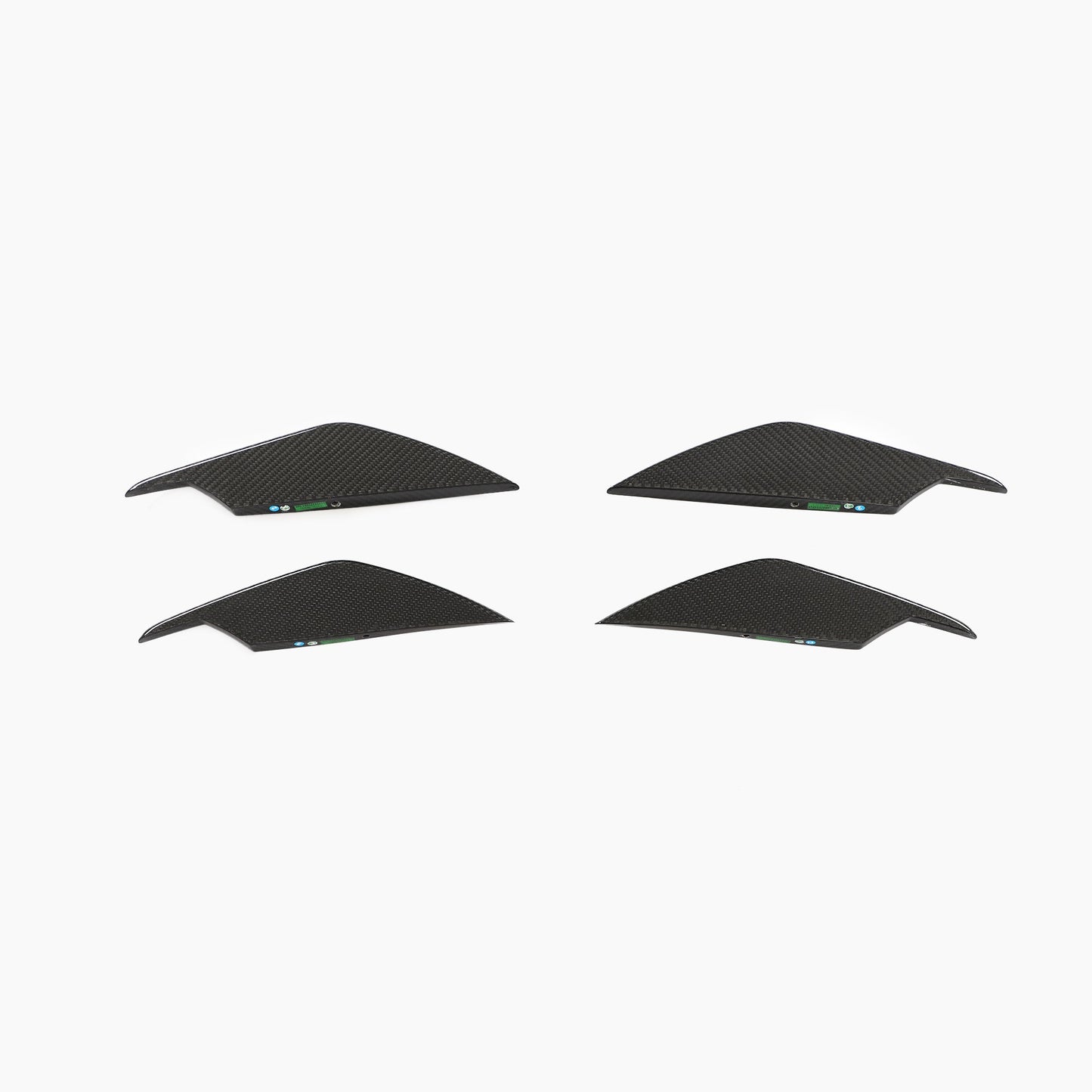 AC Style Prepreg Carbon Fiber Front Canards for BMW M3 G80/G81 M4 G82/G83 (2021+)