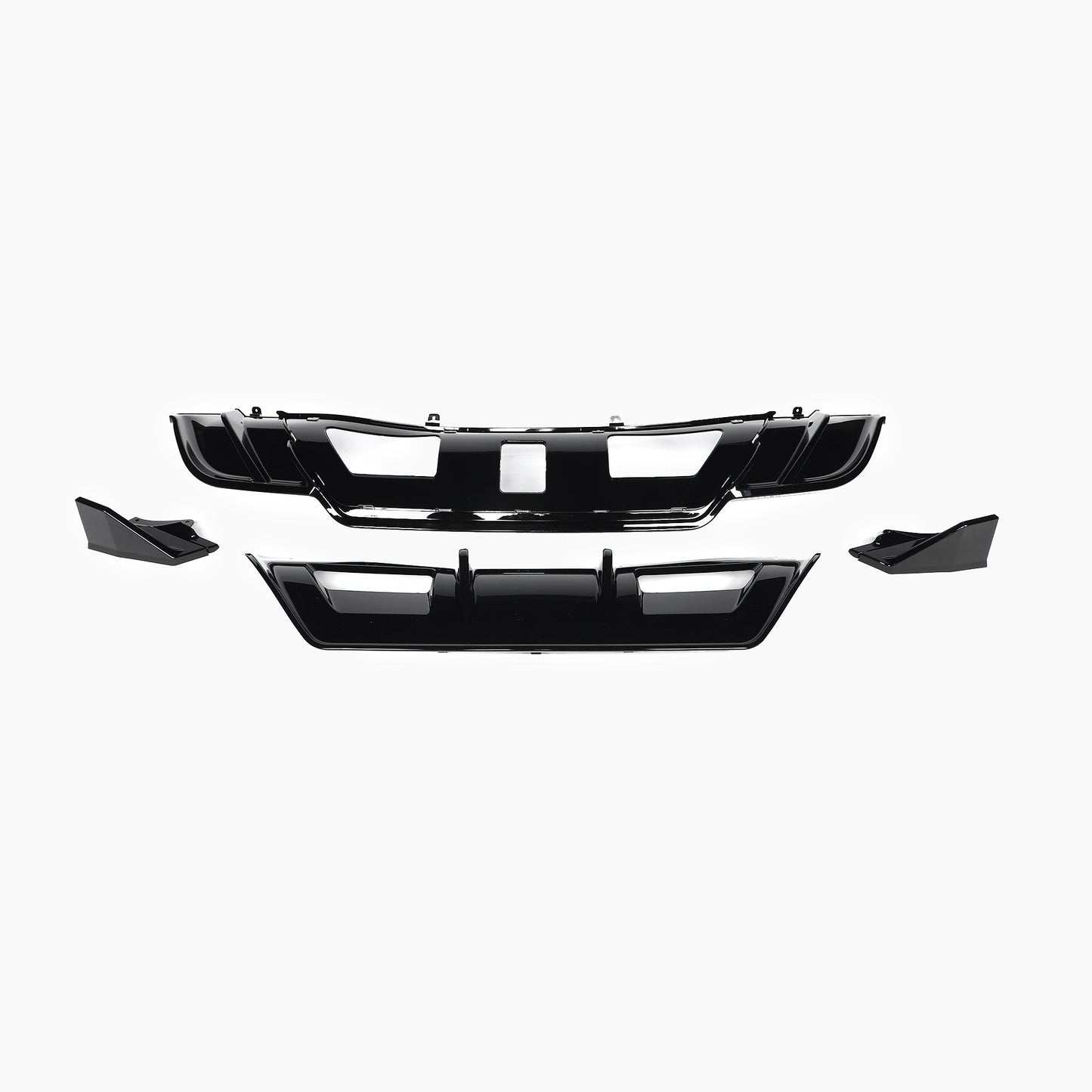 Turbo Style Gloss Black Aero Kit For Model 3(2018-2023)