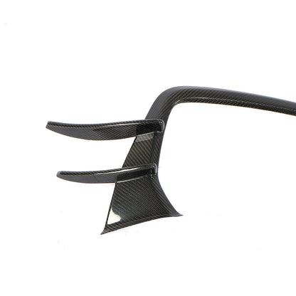 ST Style Carbon Fiber Front Canards For Audi A7 Sline / S7 C8 (2019–2024)