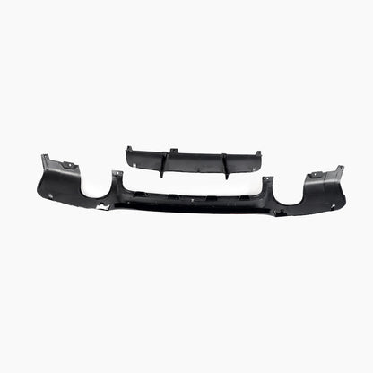 MP Style Gloss Black Diffuser for BMW 3 Series E90 (2005-2008)(Double Single Out)