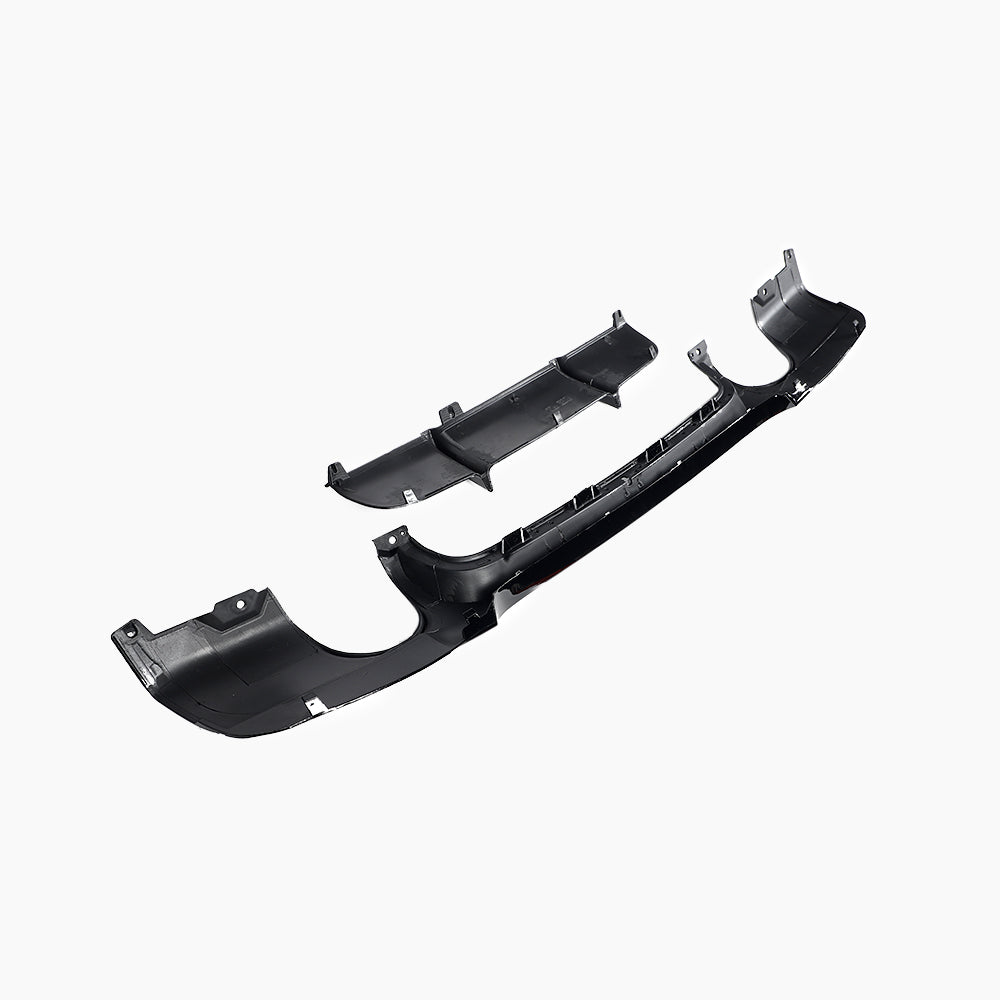 BMW 3 Series E90 (2009–2012) M-Performance Rear Diffuser/For M-Tech Gloss Black