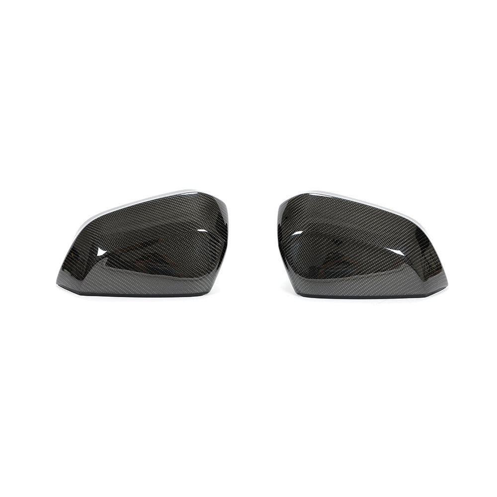 Carbon Fiber REPLACEMENT Mirror Cover Caps for Audi Q3 F3(2019-2024)(Without Lane Assist)