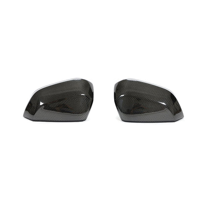 Carbon Fiber REPLACEMENT Mirror Cover Caps for Audi Q3 F3(2019-2024)(Without Lane Assist)