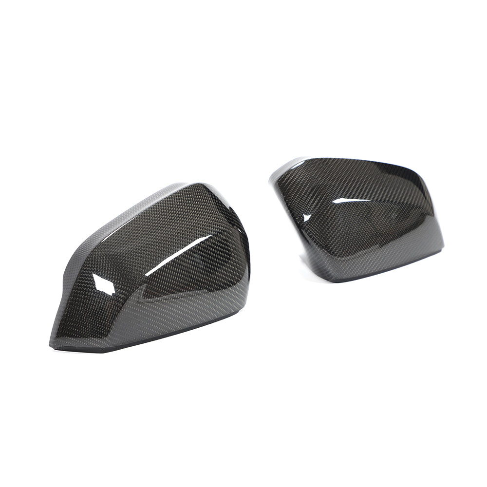Carbon Fiber REPLACEMENT Mirror Cover Caps for Audi Q3 F3(2019-2024)(Without Lane Assist)