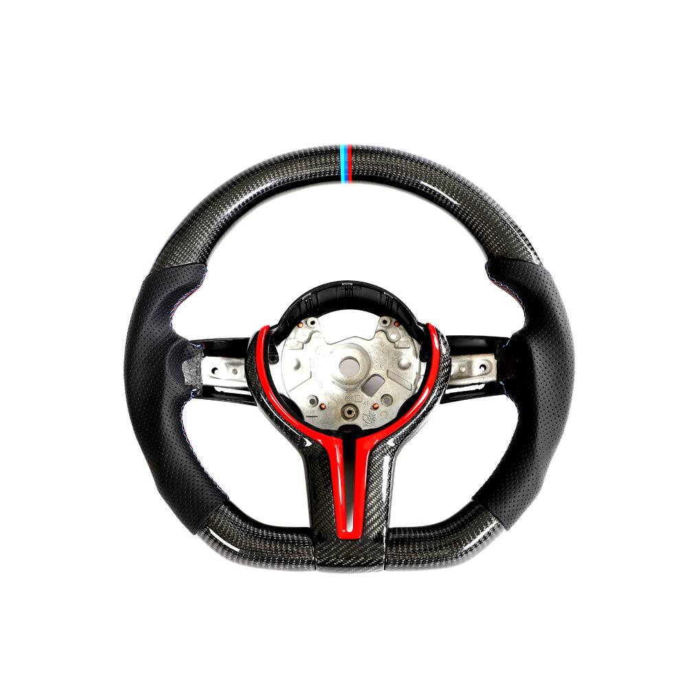 ST Style Carbon Fiber Steering Wheel for BMW X6 (2014-2019)