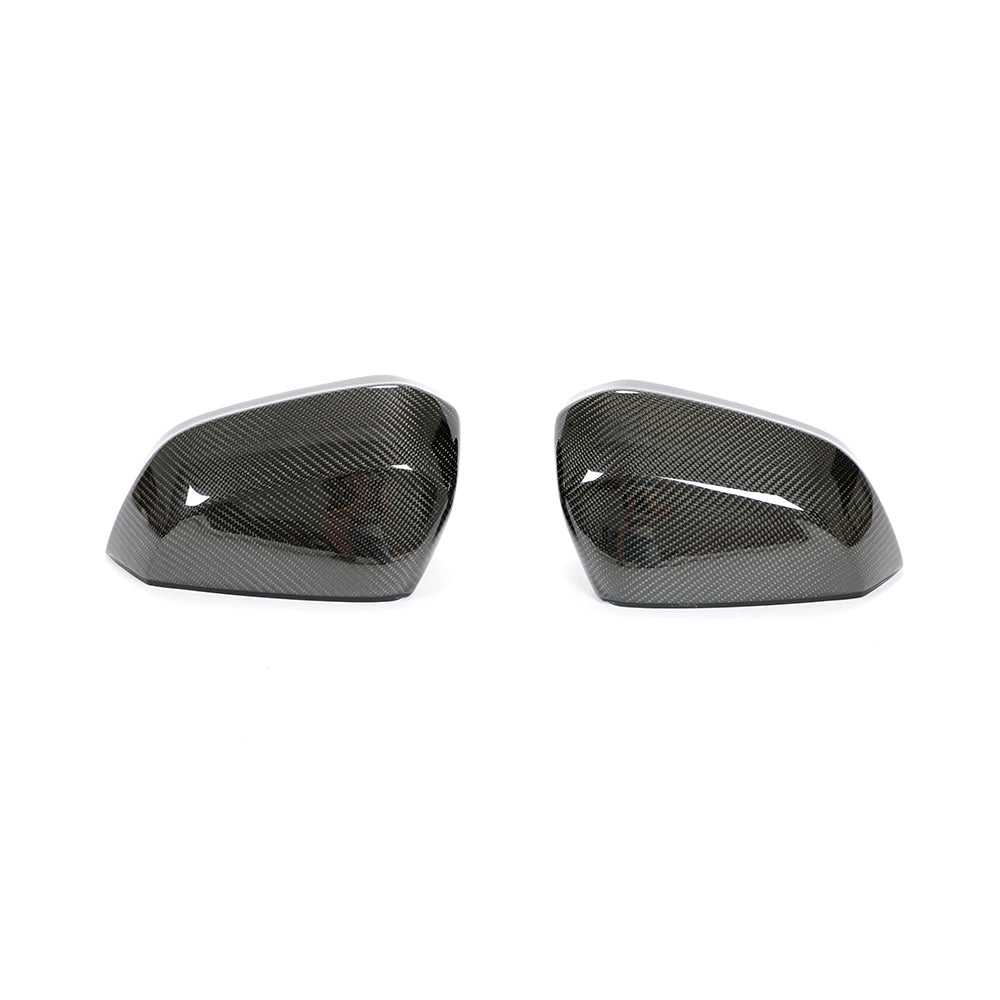 Carbon Fiber REPLACEMENT Mirror Cover Caps for Audi Q3 F3(2019-2024)(Without Lane Assist)