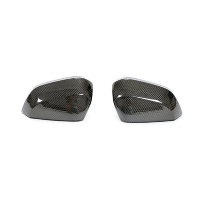 Carbon Fiber REPLACEMENT Mirror Cover Caps for Audi Q3 F3(2019-2024)(Without Lane Assist)
